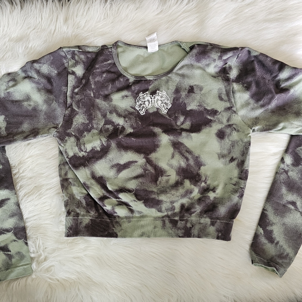 Darc Sport - Med - Long Sleeve Crop Top